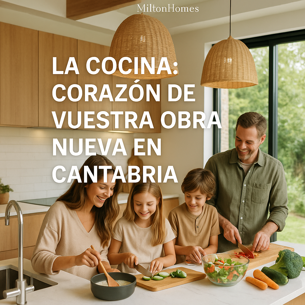 La Cocina: Corazón de Vuestra Obra Nueva en Cantabria y Antídoto al Ritmo Actual